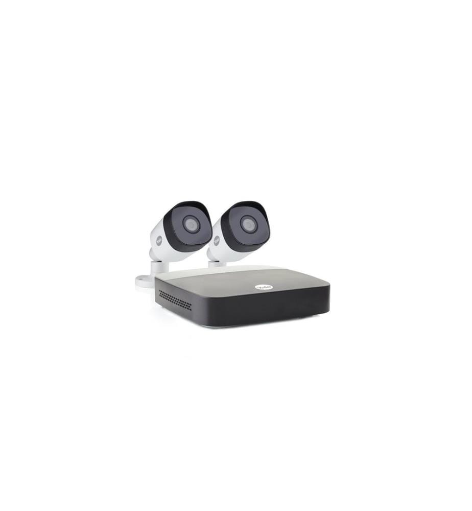 YALE - Kits de surveillance Kit de caméra Wi-Fi d'extérieur, 2 pièces