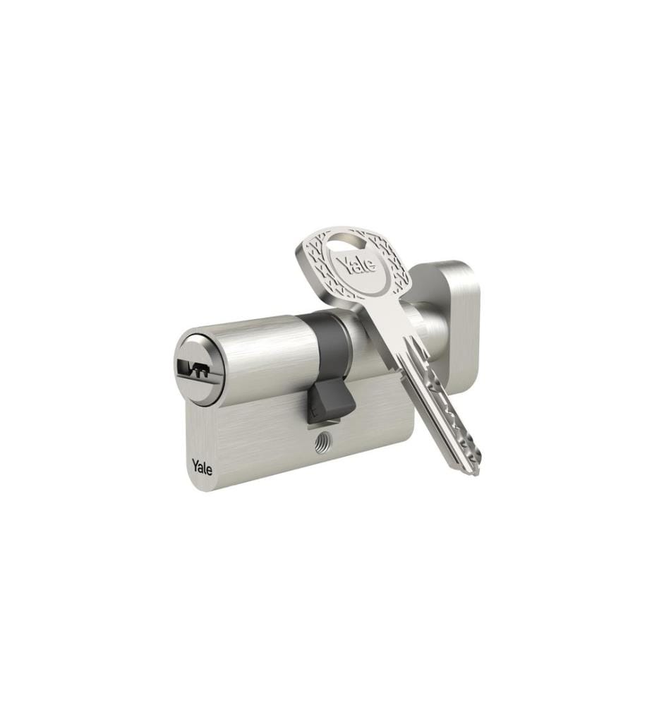 YALE - Cylindre à bouton 1300, NGF, 30/30, 5 clés High Security