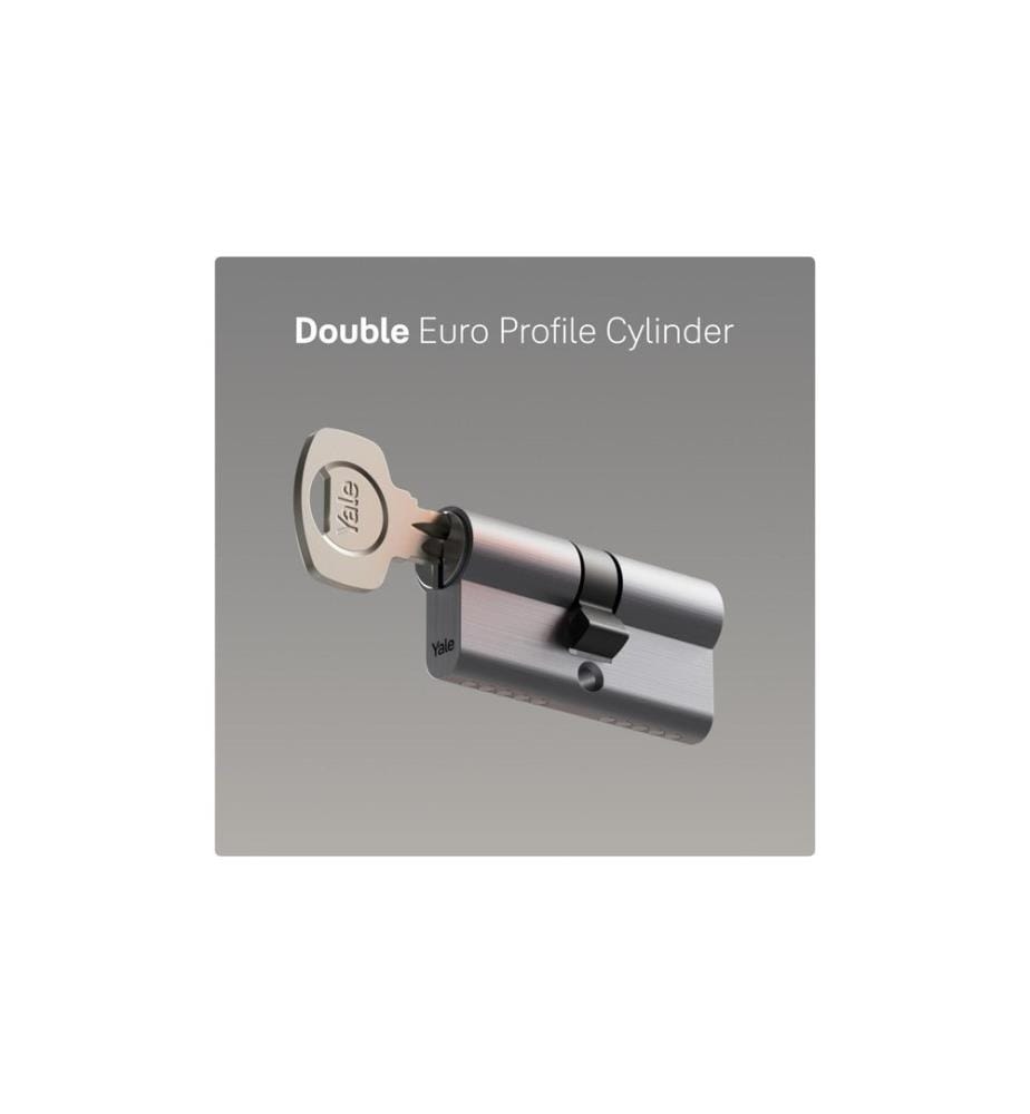 YALE - Vérin double 500 plus, 30/35 Standard Security