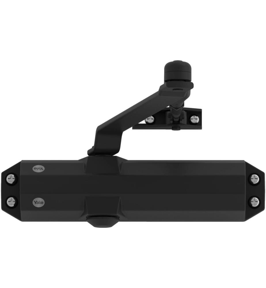 YALE - Ferme-porte avec bras standard, série 4500 Noir