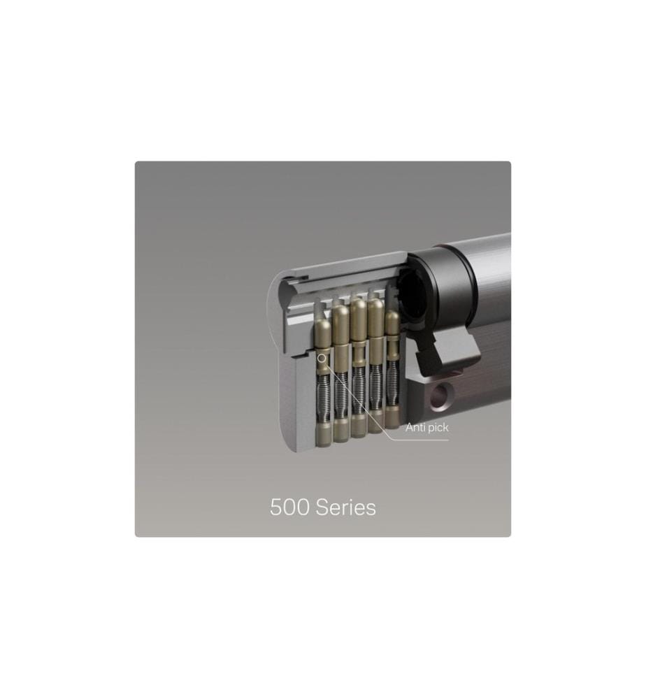 YALE - Cylindre double 500 plus, jeu de 2, 30/30 Standard Security