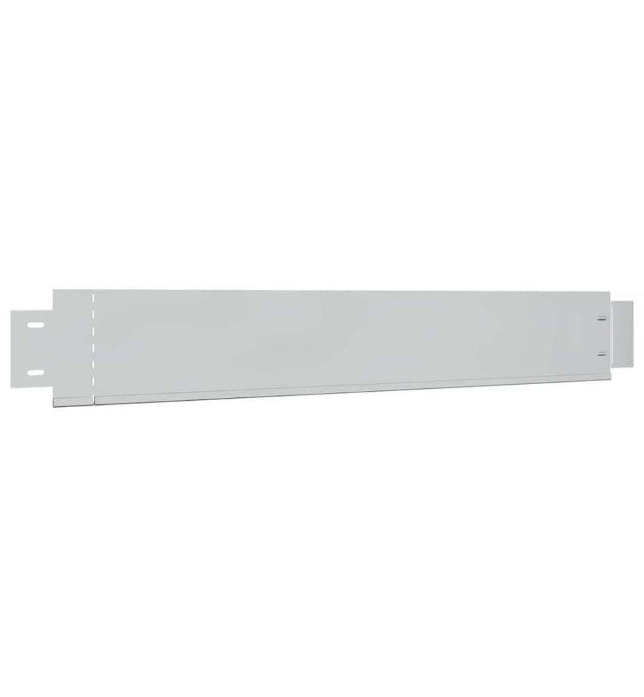 Clôture flexible de pelouse 5 pcs Acier galvanisé 100x14 cm