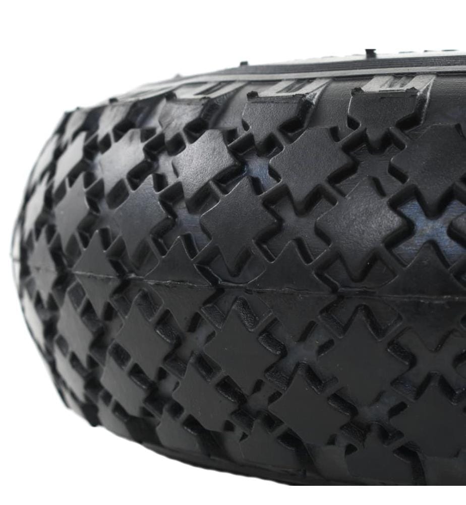 Roues de diable 2 pcs Caoutchouc 3.00-4 (245x82)