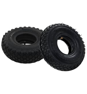 2 Reifen 2 Schläuche 3,00 - 4 260 x 85 für Sackkarren Gummi