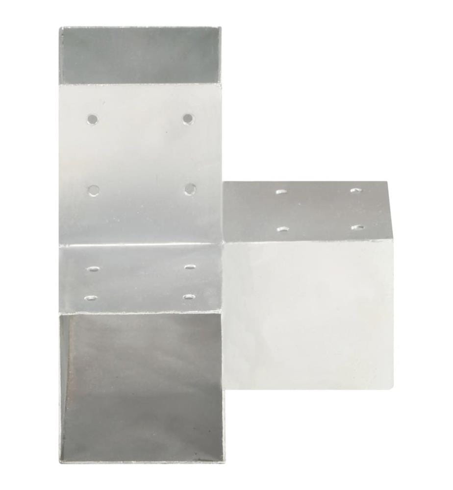 Pfostenverbinder Y-Form Verzinktes Metall 91 x 91 mm