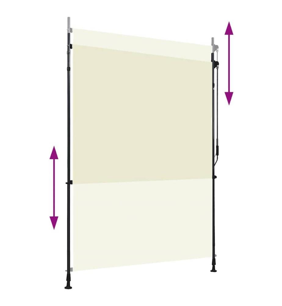 Aussenrollo 150 x 270 cm Creme