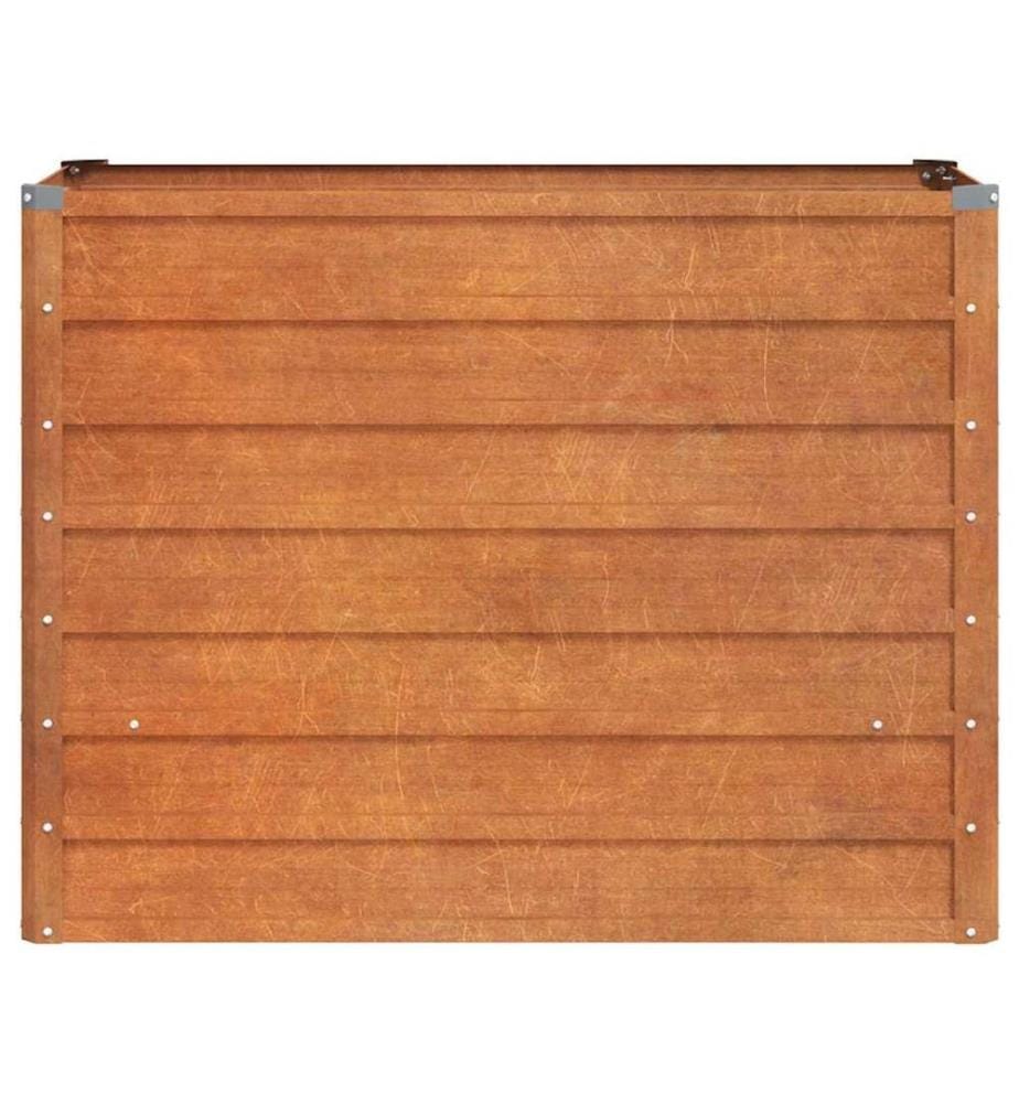 Hochbeet Rostig 100x40x77 cm Cortenstahl