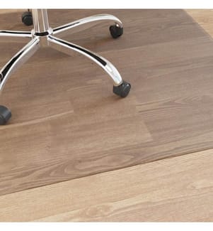 Bodenschutzmatte für Laminat oder Teppich 90x120 cm