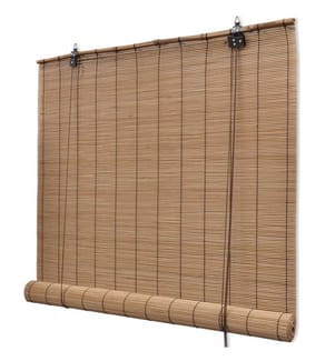 Bambusrollo Braun 140x160 cm
