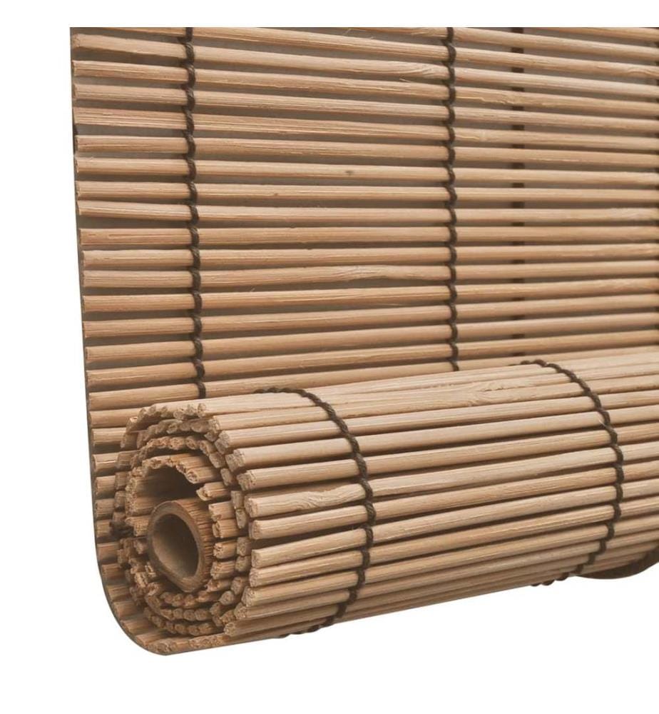 Bambusrollo Braun 140x160 cm