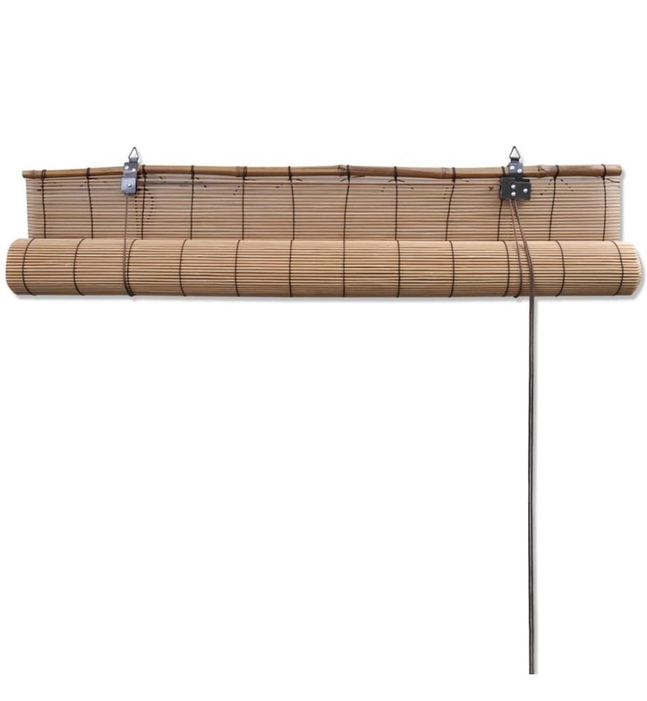 Bambusrollo 100x220 cm Braun