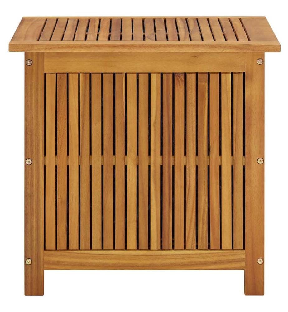 Garten-Aufbewahrungsbox 60x50x58 cm Massivholz Akazie