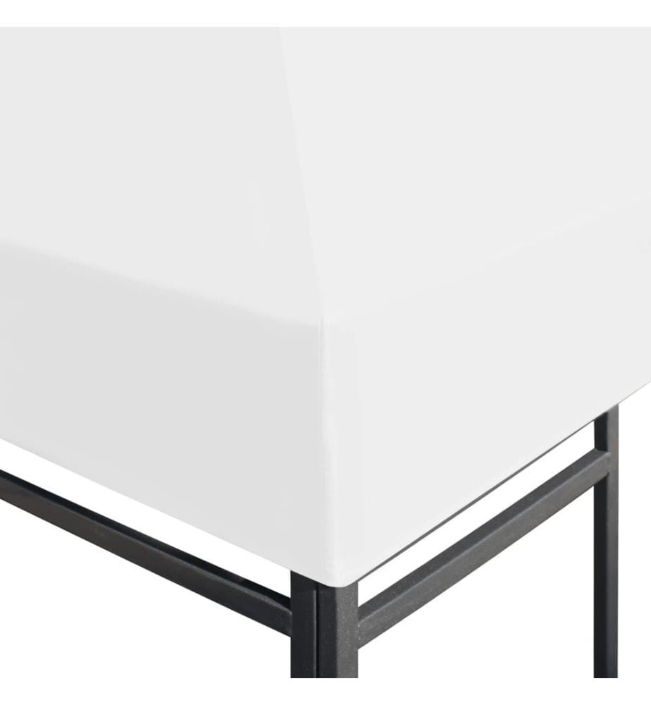 Pavillondach 270 g/m² 3x3 m Weiss