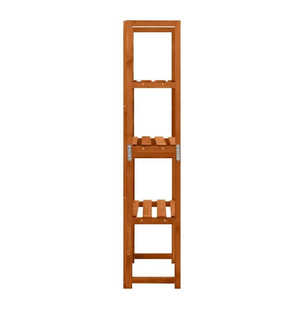 Spalier mit Ablagen 55x30x140 cm Massivholz Tanne