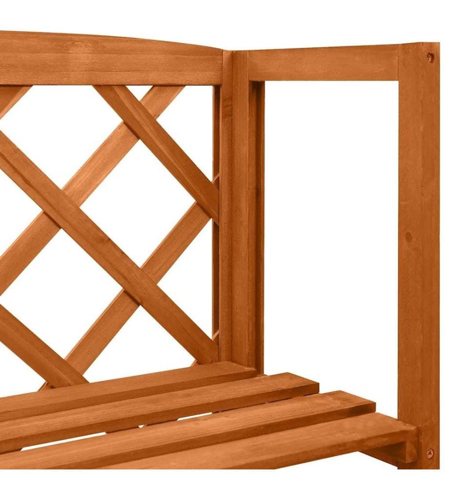 Spalier mit Ablagen 55x30x140 cm Massivholz Tanne