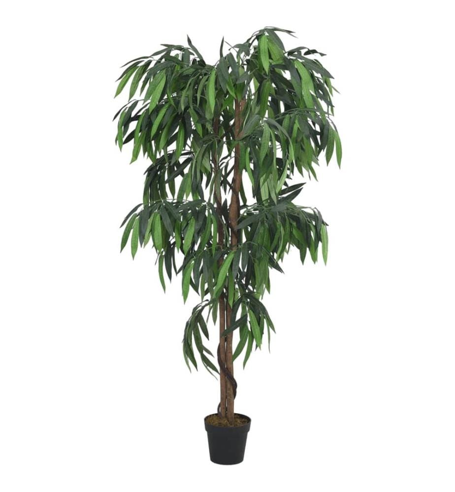 Mangobaum Künstlich 900 Blätter 180 cm Grün