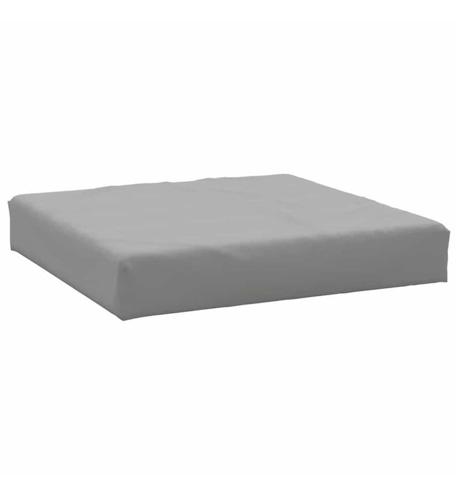 Palettenkissen 2-tlg. Grau Oxford-Gewebe