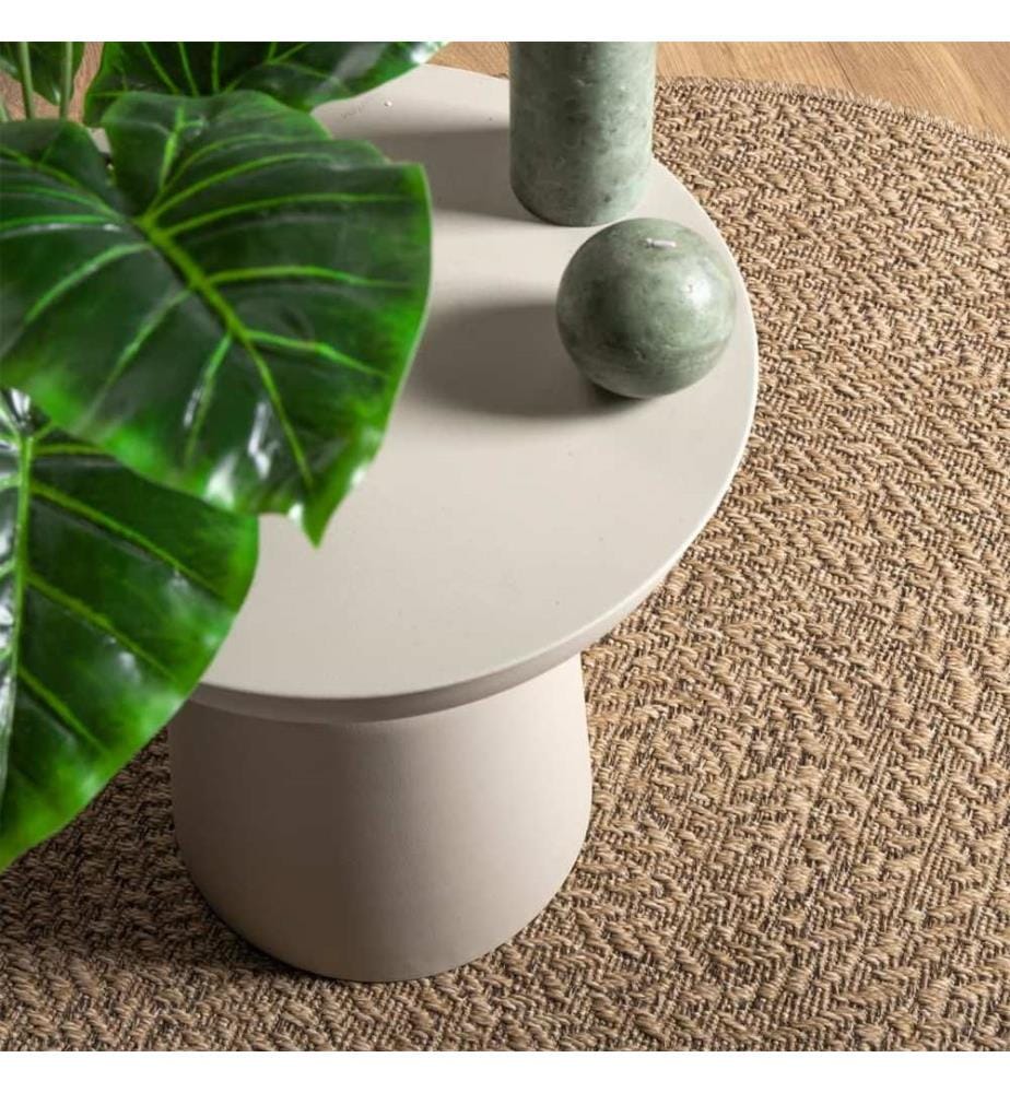 Teppich ZIZUR 120 cm Jute-Optik Indoor und Outdoor