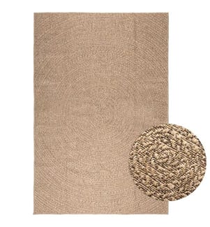 Tapis ZIZUR 200x290 cm aspect de jute intérieur et extérieur