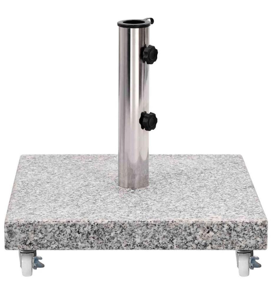 Sonnenschirmständer Granit 30 kg Quadrat Grau