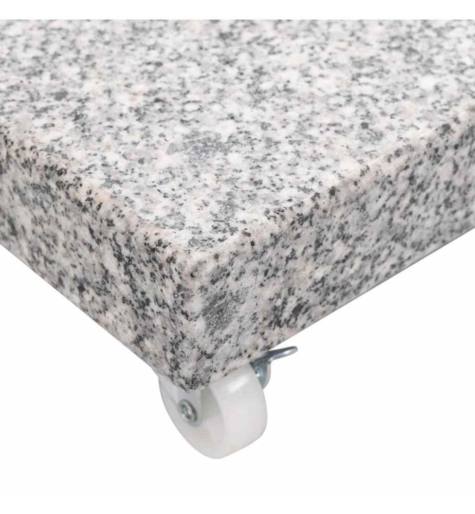 Sonnenschirmständer Granit 30 kg Quadrat Grau