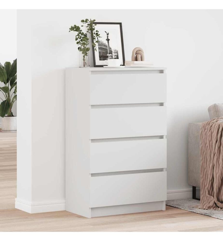 Sideboard Weiss 60x35x98,5 cm Holzwerkstoff