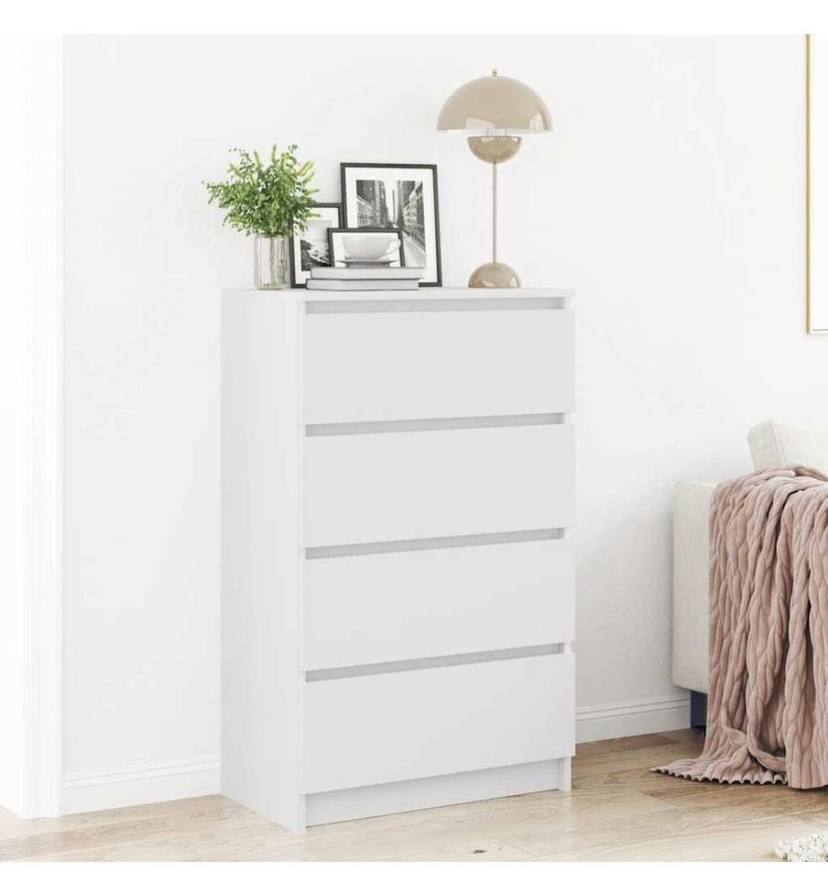Sideboard Weiss 60x35x98,5 cm Holzwerkstoff