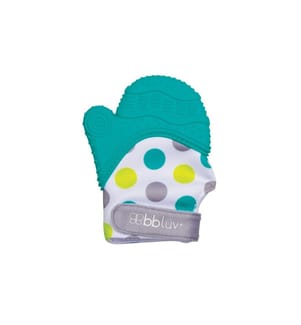 Glüv Mitaine de dentition pour bébé turquoise