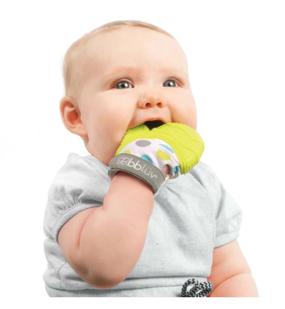 Glüv Mitaine de dentition pour bébé lime