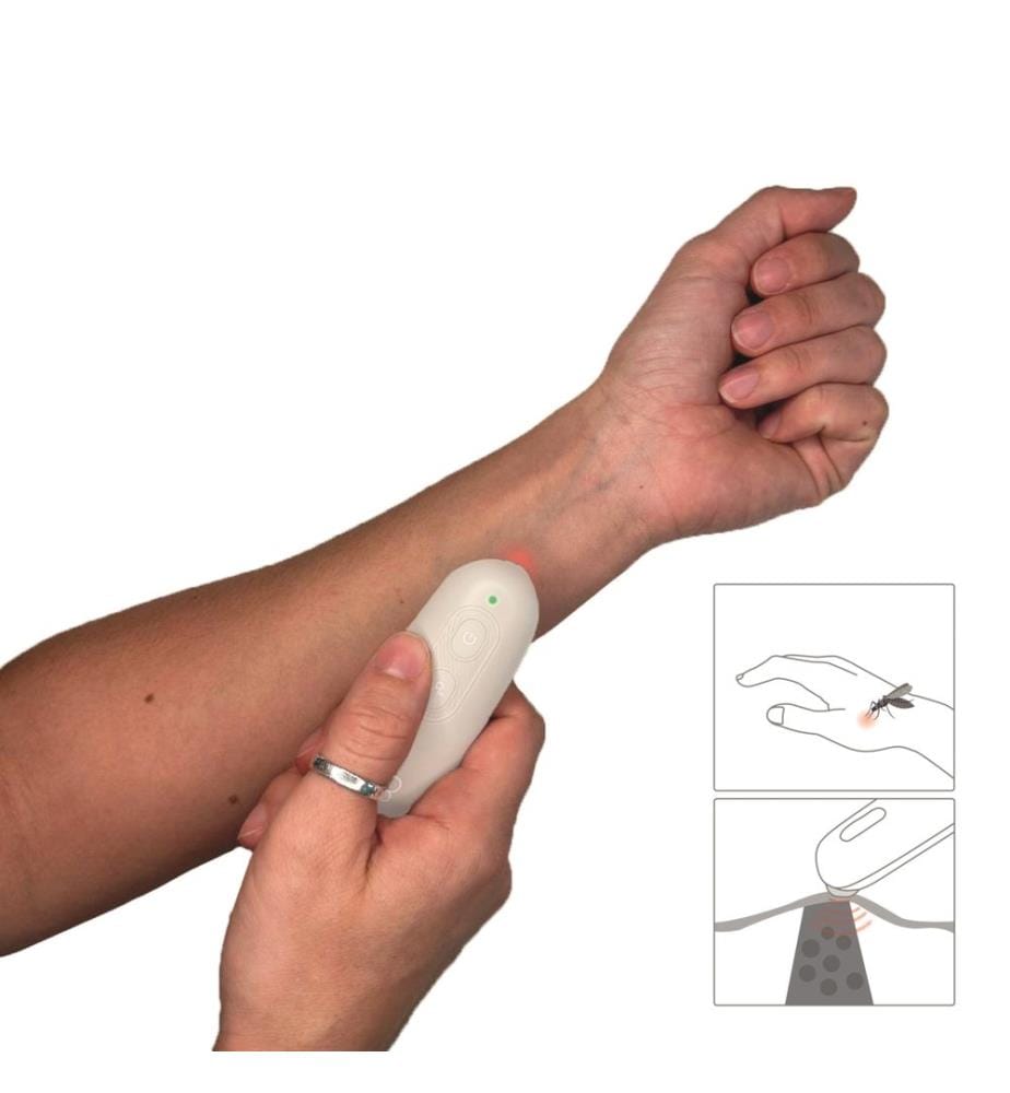 Ironing device for insect bites
