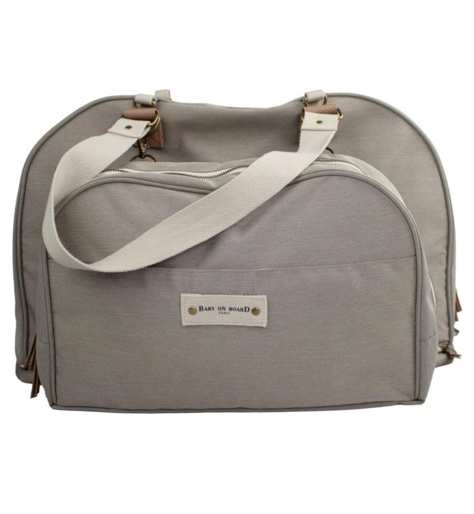 Wickeltasche Juliette grau