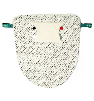 Befestigbare Babydecke Leopard Spot