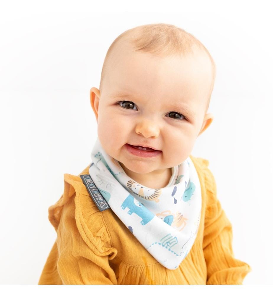 Lätzchen Neckerbib 2er Pack Midnight Stars & Cheeky Animals