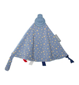 Panno per le coccole con anello per la dentizione Comfortchew Midnight Stars
