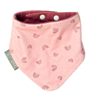 Bib Neckerbib 2-pack Leopard Spot & Rainbow Rose