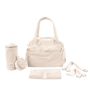 Sac à langer Fluffy Corduroy Sand