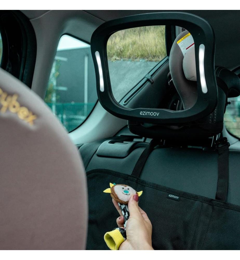 Specchio auto Ezi con luce LED Eco