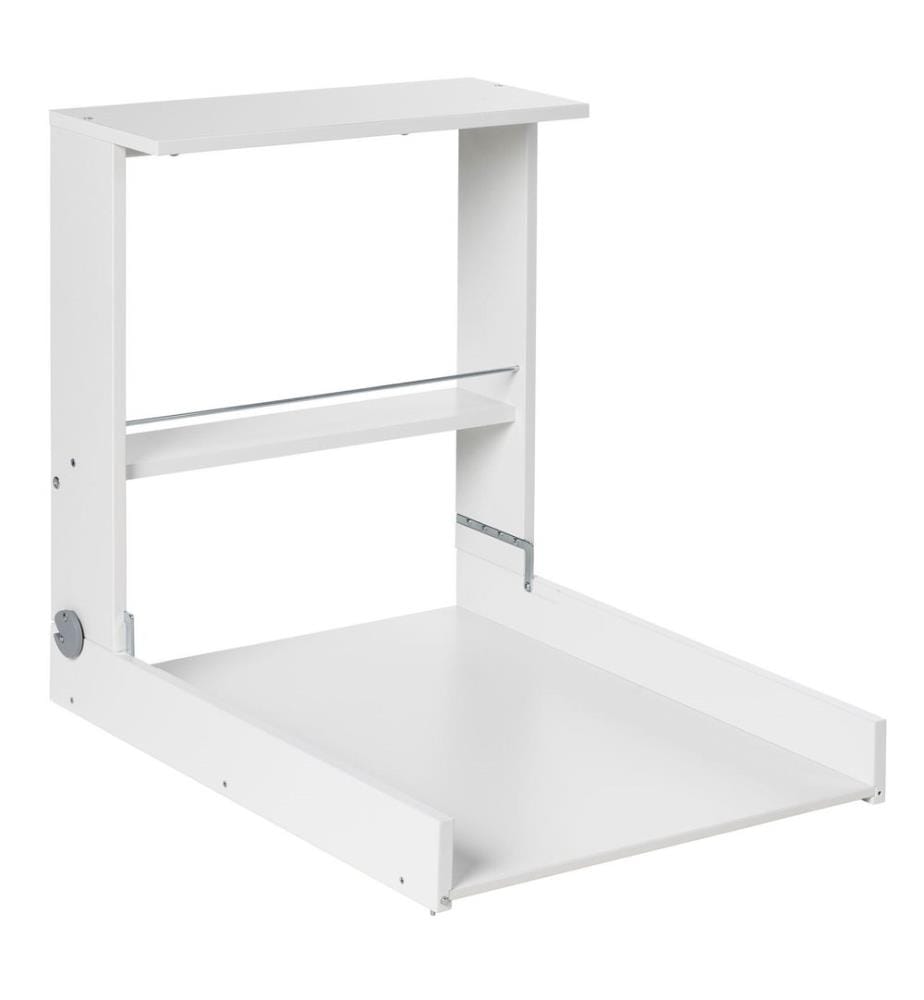GEUTHER Table à langer murale Wicki avec matelas à langer blanc