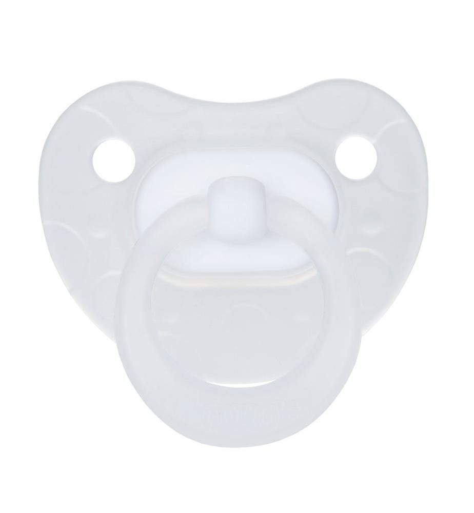 KULI-MULI Sucette dentaire blanche 0-6 mois