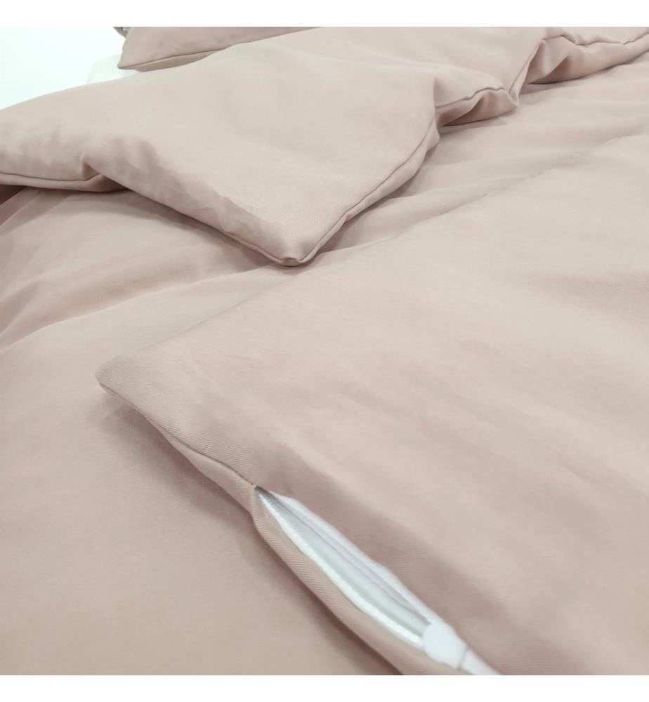 Lyocell beige bedding set