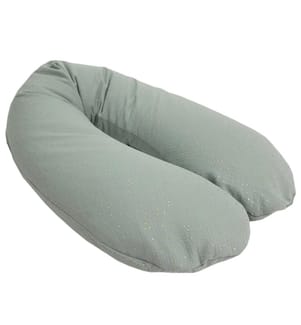 Cuscino multifunzionale in cotone verde Flexi