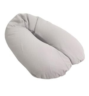 Cuscino multifunzionale Flexi in cotone grigio