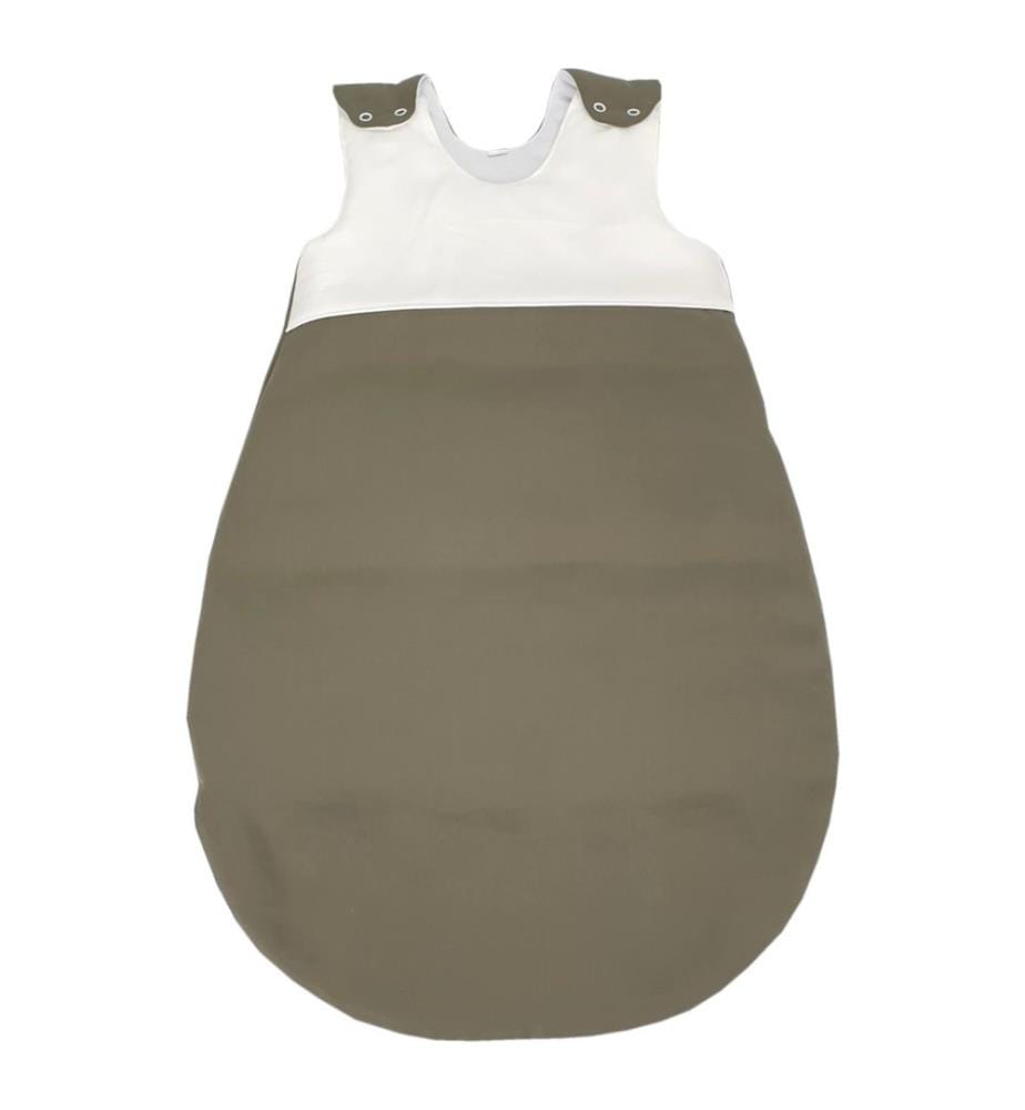 Gigoteuse pour toute l'année Lyocell 90 cm écru-kaki