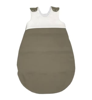Gigoteuse pour toute l'année Lyocell 70 cm écru-kaki