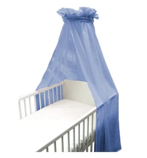 KULI-MULI Ciel du lit Voile poliestere blu scuro