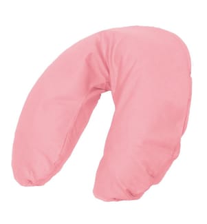 KULI-MULI Housse pour oreiller cervical rose