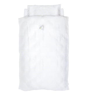 KULI-MULI Parure de lit bébé en satin lyocell Licorne
