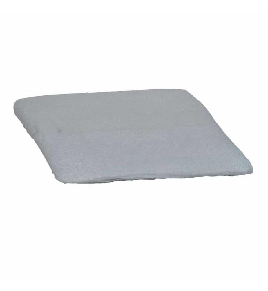KULI-MULI Housse pour le matelas à langer éponge gris 75 x 85 cm