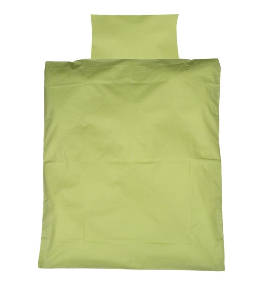 KULI-MULI Linge de lit vert citron 100 x 135 cm