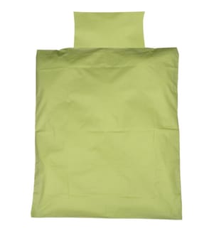 KULI-MULI Linge de lit vert citron 100 x 135 cm